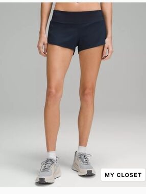 Lululemon Speed Up Low Rise Short Lined Shorts